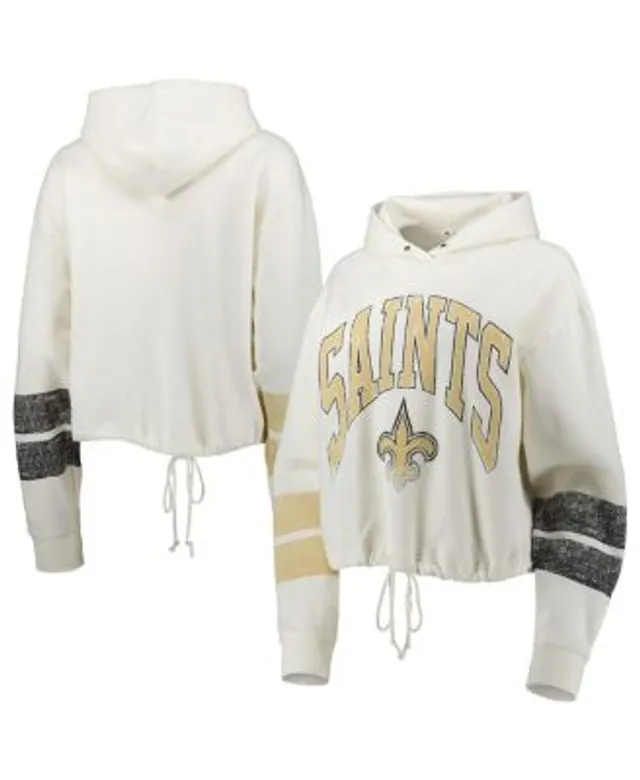 Women's '47 Oatmeal New York Giants Harper Pullover Hoodie