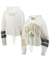 Green Bay Packers '47 Women's Harper Pullover Hoodie - Oatmeal