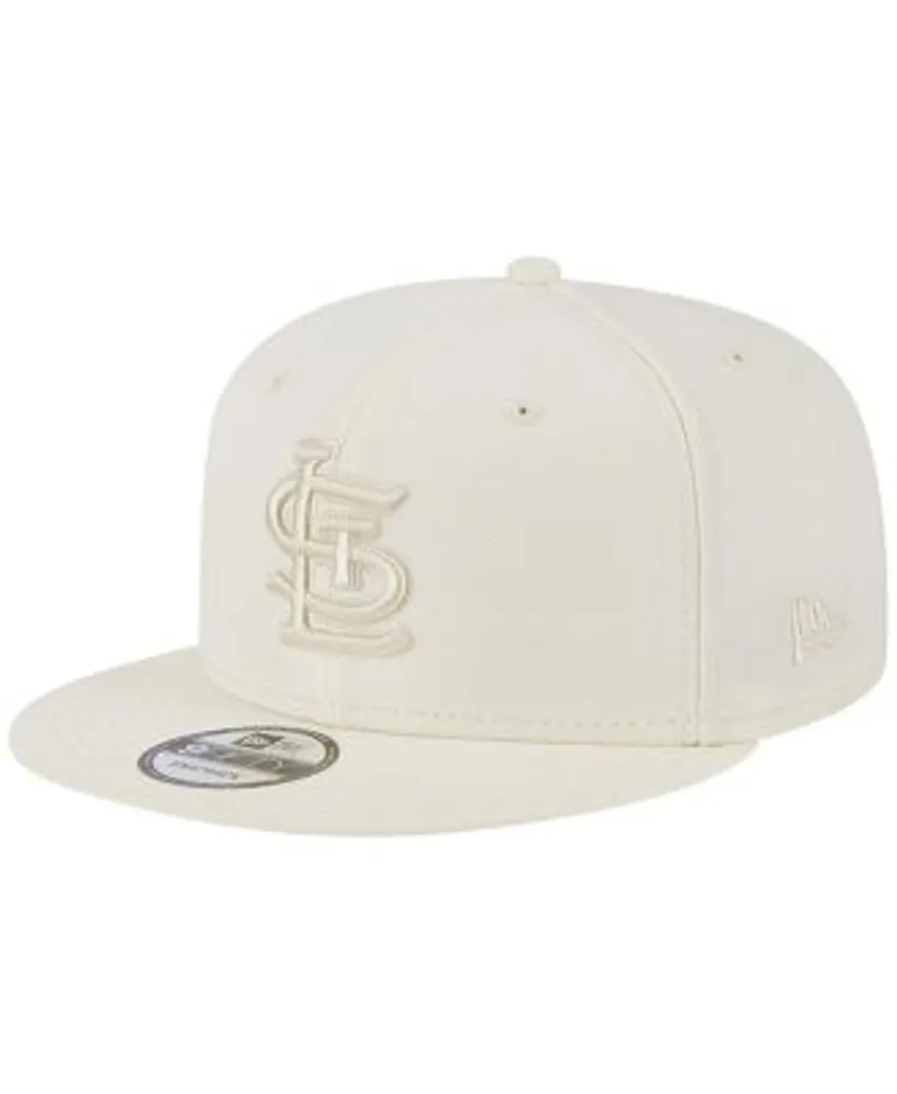 New Era Men's Cream St. Louis Cardinals Spring Color Basic 9FIFTY Snapback  Hat