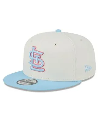 st louis cardinals hat light blue fitted