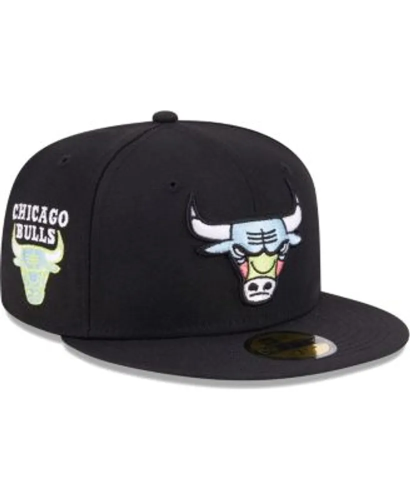 New Era Youth New Era Powder Blue/Neon Green Chicago Bulls Two-Tone Color  Pack 9FIFTY Snapback Hat