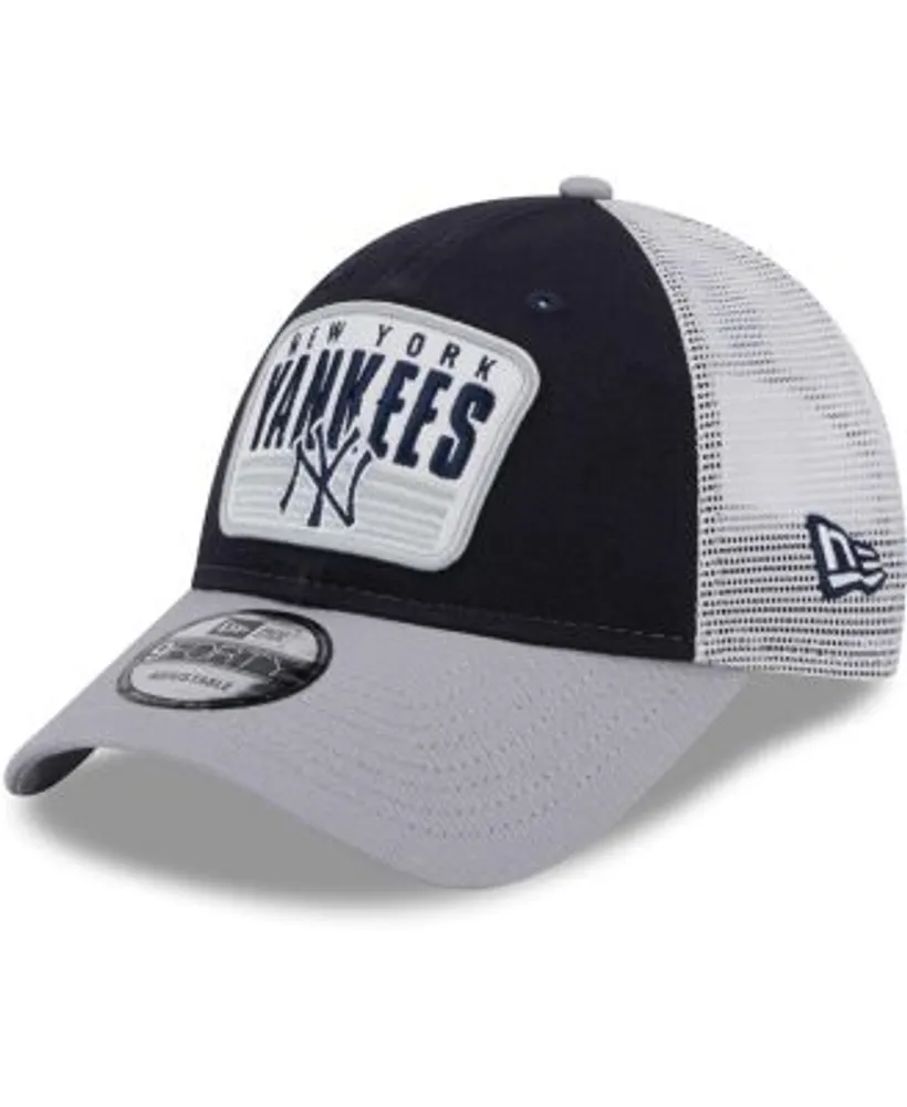 Grey New Era MLB 9FORTY New York Yankees Cap Junior