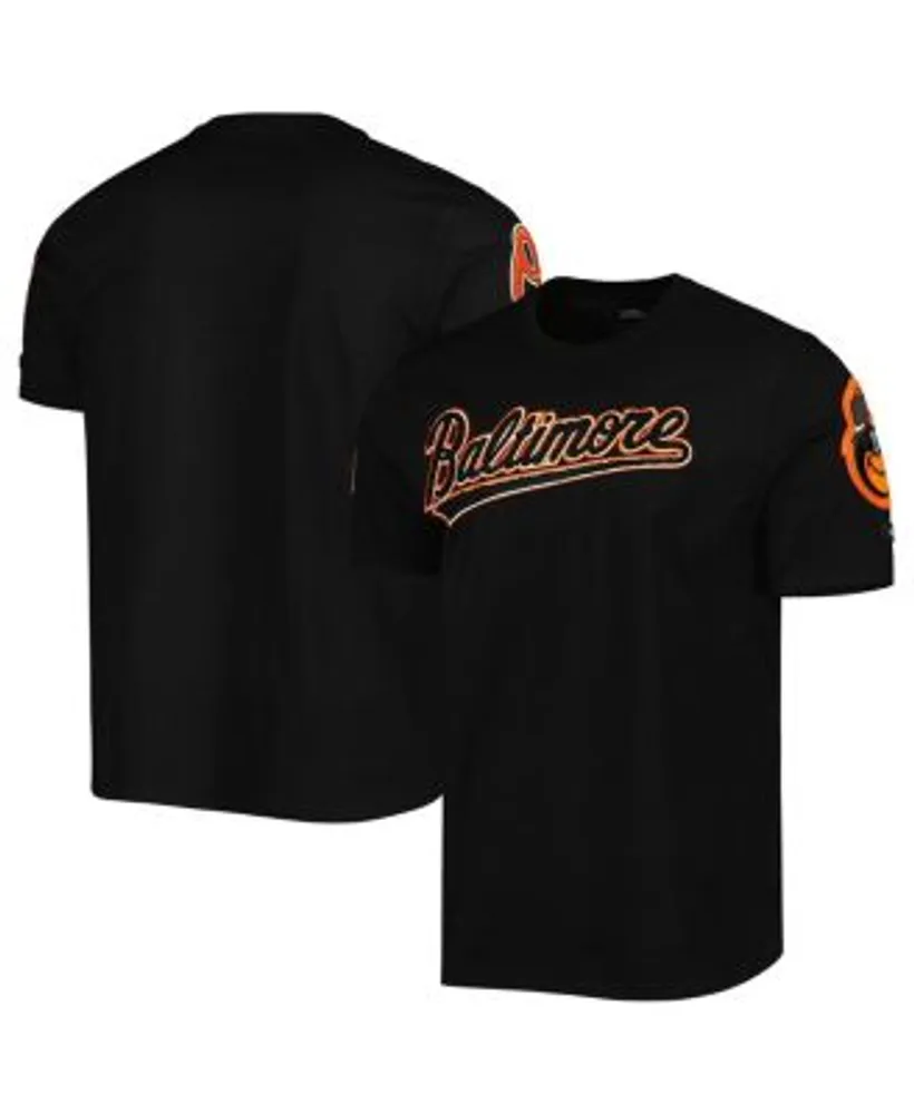 Pro Standard Men's Black Baltimore Orioles Team Logo T-shirt