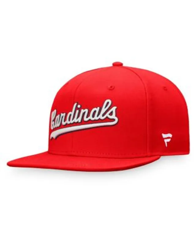 Fanatics Men's Branded Red St. Louis Cardinals Cooperstown Collection  Fitted Hat