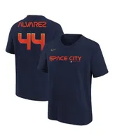 Nike Men's Nike Alex Bregman Navy Houston Astros 2022 City Connect Name &  Number T-Shirt