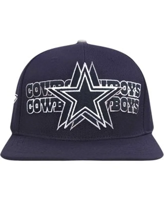 Men's Pro Standard Gray/Navy Dallas Cowboys 2Tone Snapback Hat