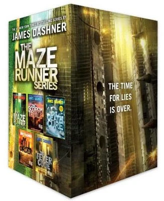 The Maze Runner Series Complete Collection Boxed Set (5-Book) by James Dashner