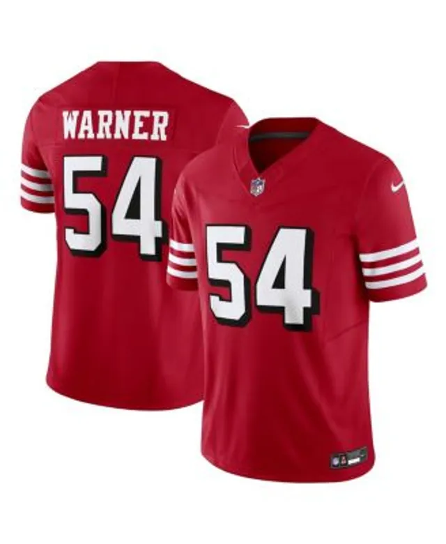 Nike Fred Warner White San Francisco 49ers Vapor Elite Jersey