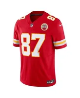 Men's Kansas City Chiefs Travis Kelce Nike Red Game Jersey