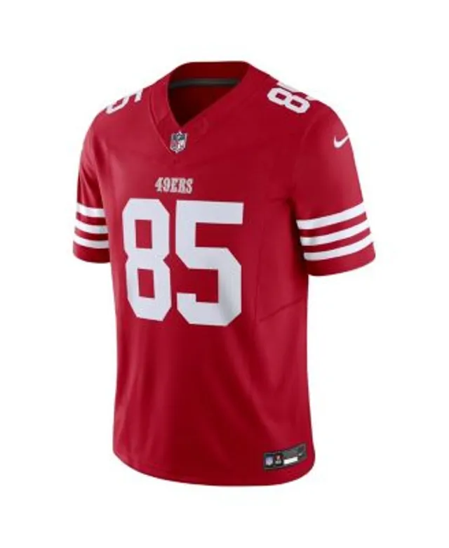 Nike Men's George Kittle Scarlet San Francisco 49ers Alternate Vapor Elite Jersey - Scarlet