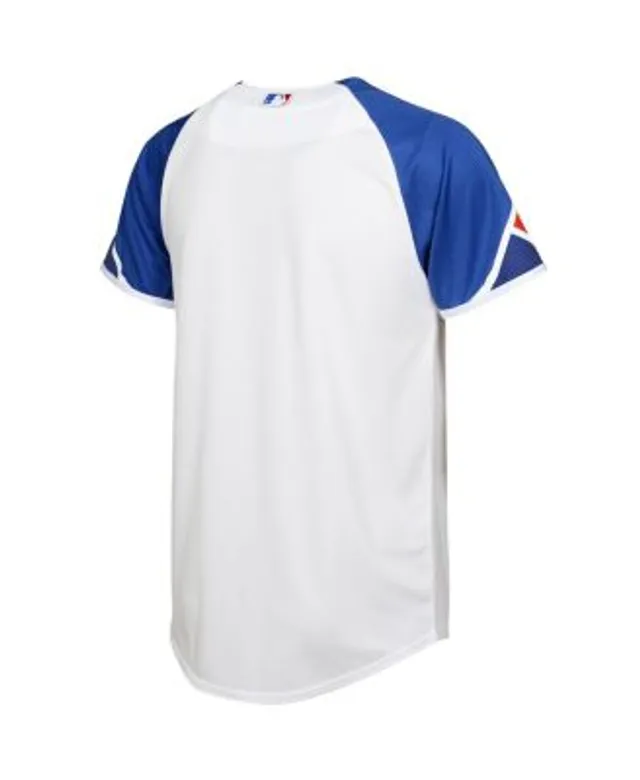 Nike Men's Atlanta Braves Hank Aaron #44 Blue T-Shirt