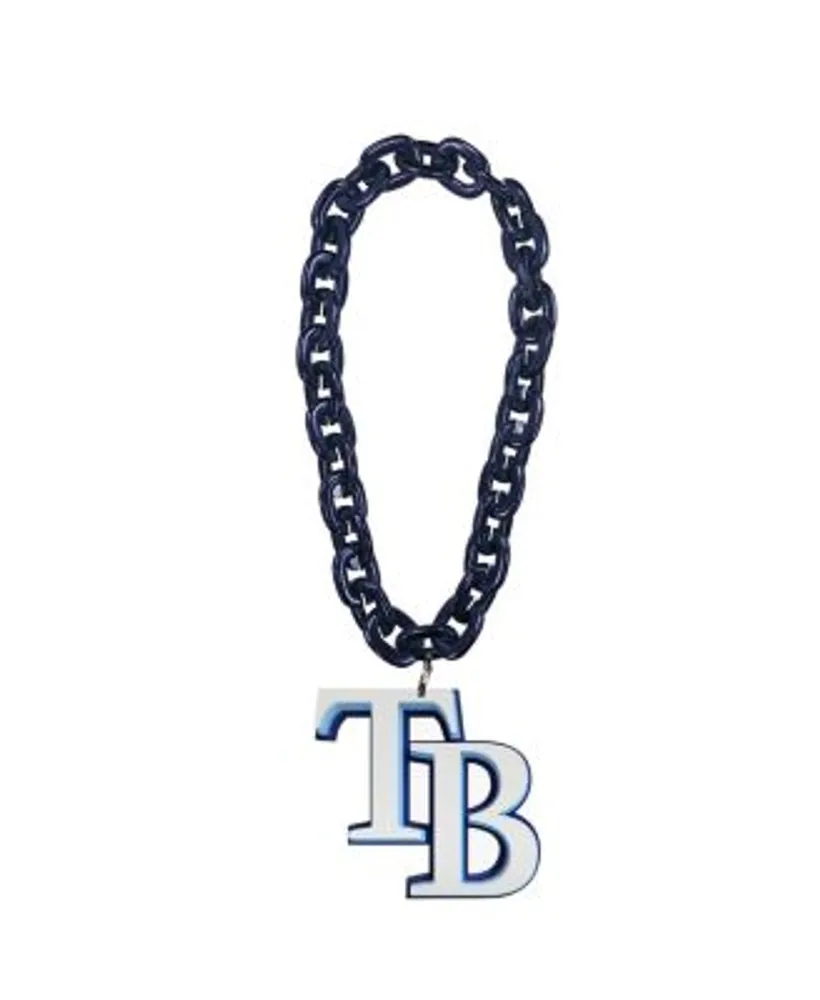 FanFave Navy Tampa Bay Rays Team Logo Fan Chain