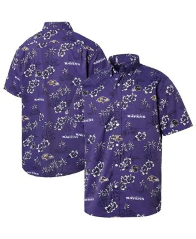 FOCO Men's Purple Minnesota Vikings Thematic Button-Up Shirt - Macy's