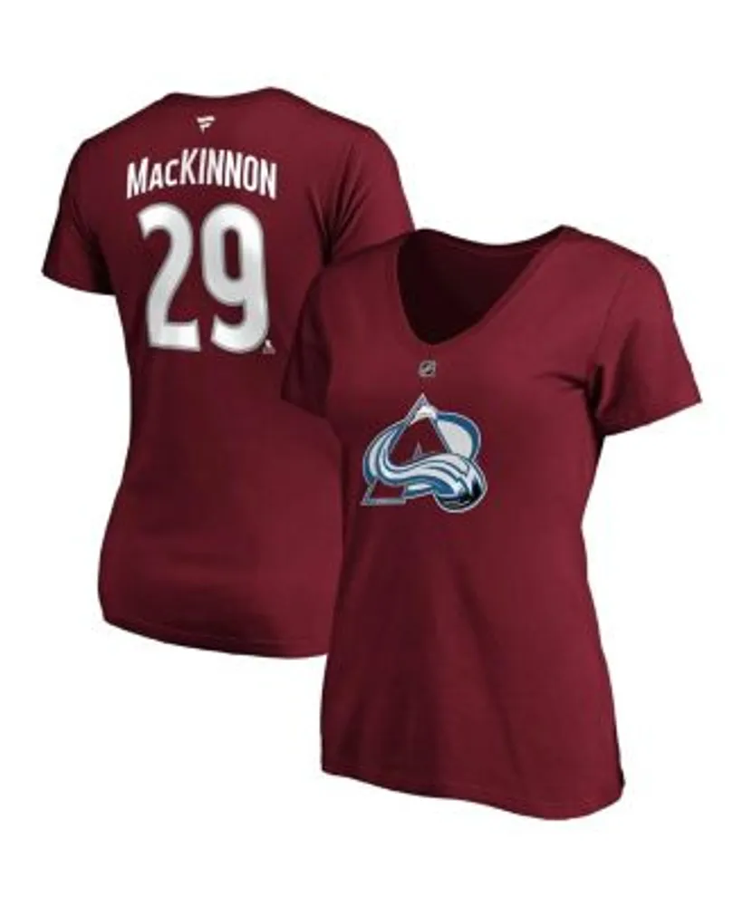 Women's Fanatics Branded Navy Colorado Avalanche 2022 Stanley Cup Champions Plus Size Name & Number V-Neck T-Shirt