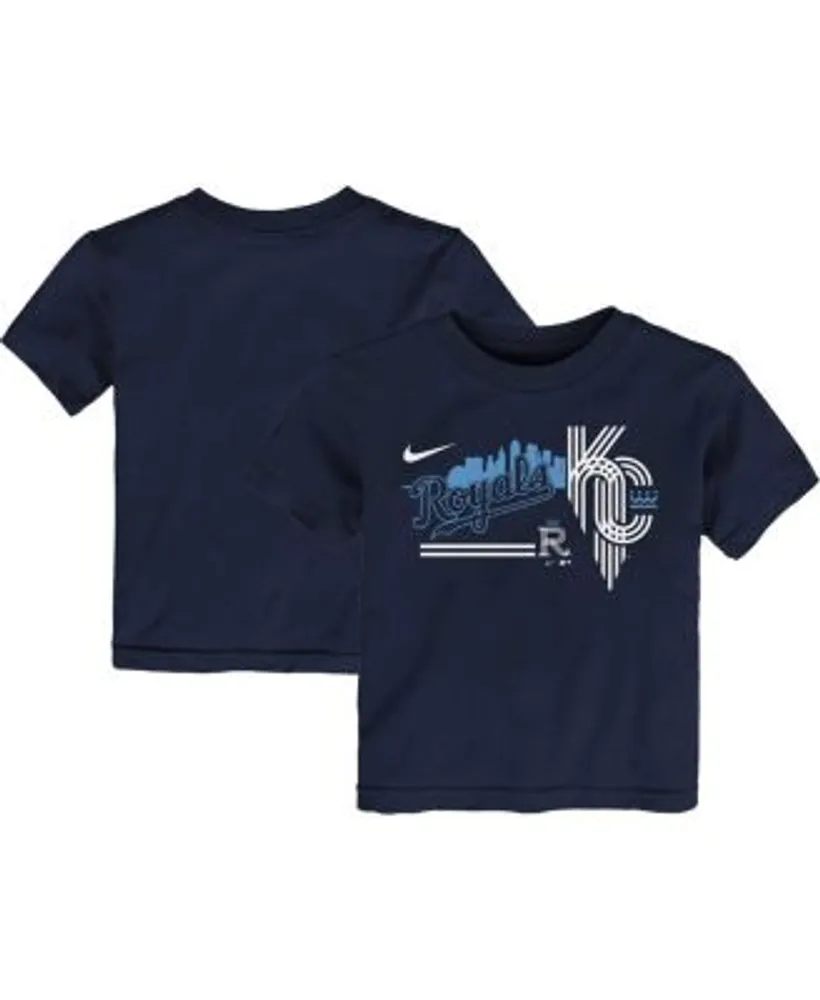 Nike Toddler Boys and Girls Navy Kansas City Royals Connect