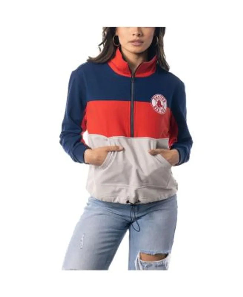 The Wild Collective Brewers Colorblock Track Raglan Full-Zip Jacket -  Women's