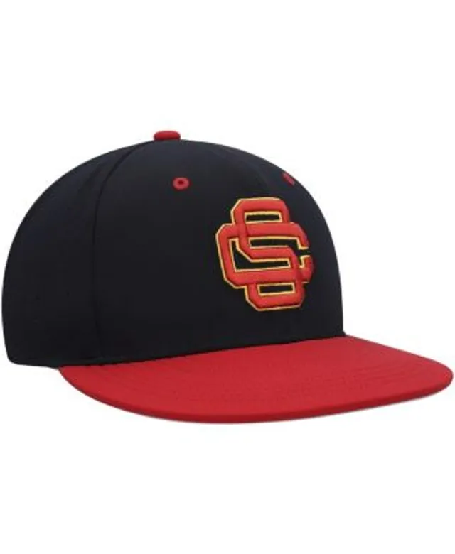 Men's Nike Gray USC Trojans Aero True Baseball Performance Fitted Hat