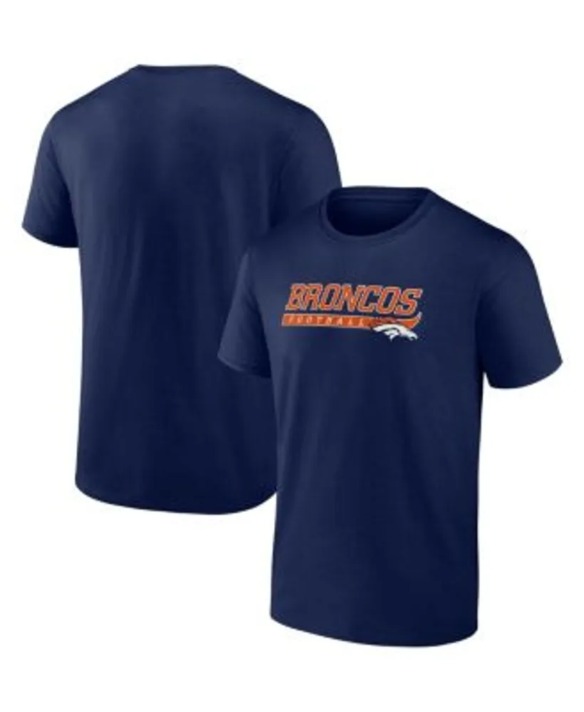 Fanatics Men's Branded Navy Denver Broncos Take The Lead T-shirt