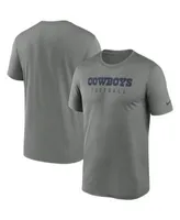 Men's Nike Navy Dallas Cowboys Performance Essential Wordmark T-Shirt