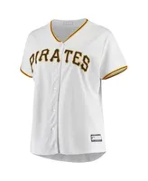 Women's Pittsburgh Pirates Black Plus Size Alternate Replica Team Jersey