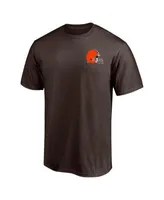 FANATICS Men's Fanatics Branded Brown Cleveland Browns #1 Dad T-Shirt