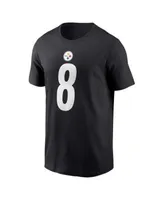 Kenny Pickett Pittsburgh Steelers Nike Player Name & Number T-Shirt