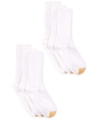 Women's Casual Ribbed Knit Crew 6 Pack Socks