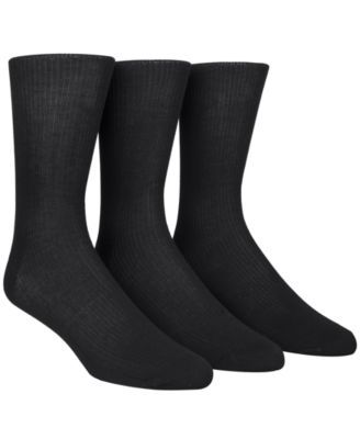 Dress Men's Socks, Non Binding 3 Pack