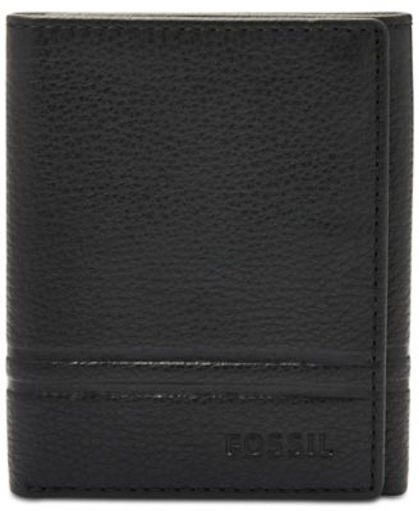 Fossil Men's Black Wallets