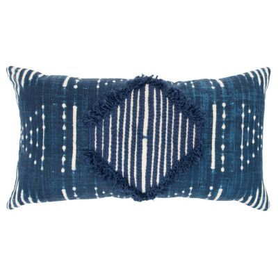 Donny Osmond Geometric Design Polyester Filled Decorative Pillow, 14" x 26"