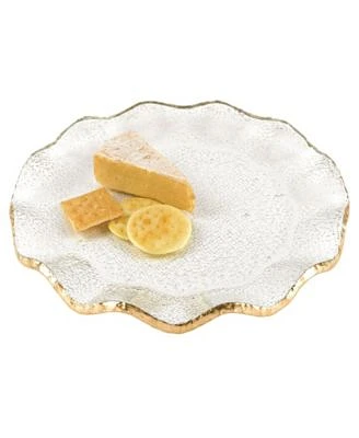 Gold Edge 13" Platter- Charger