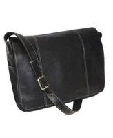 Royce 13" Laptop Messenger Bag in Colombian Genuine Leather