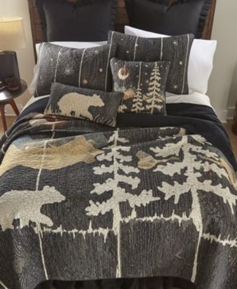American Heritage Textiles Moonlit Bear Cotton Quilt Collection, King |  Fairlane Town Center