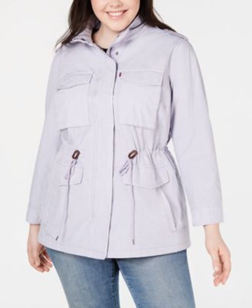 Levi's Trendy Plus Cotton Utility Jacket | Connecticut Post Mall
