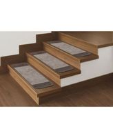 Softy Collection Non-Slip Rubber Backing Stair Tread Pack of 7