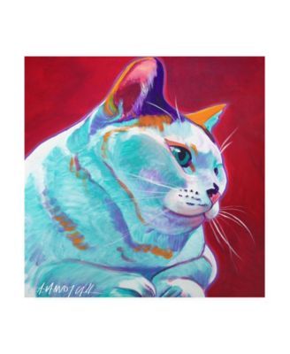 DawgArt Cat Pixie Girl Canvas Art