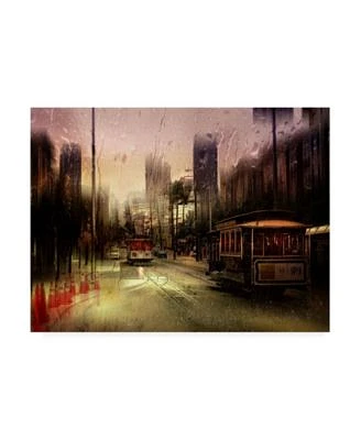 Luba Chapman Rainy Day in San Francisco Canvas Art