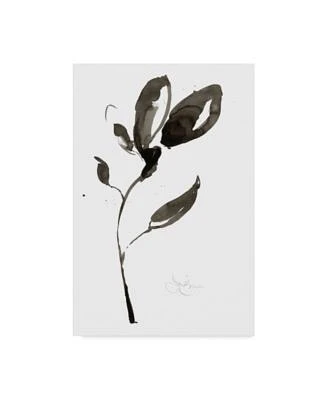 Jennifer Goldberger Solitary Sumi-E I Canvas Art