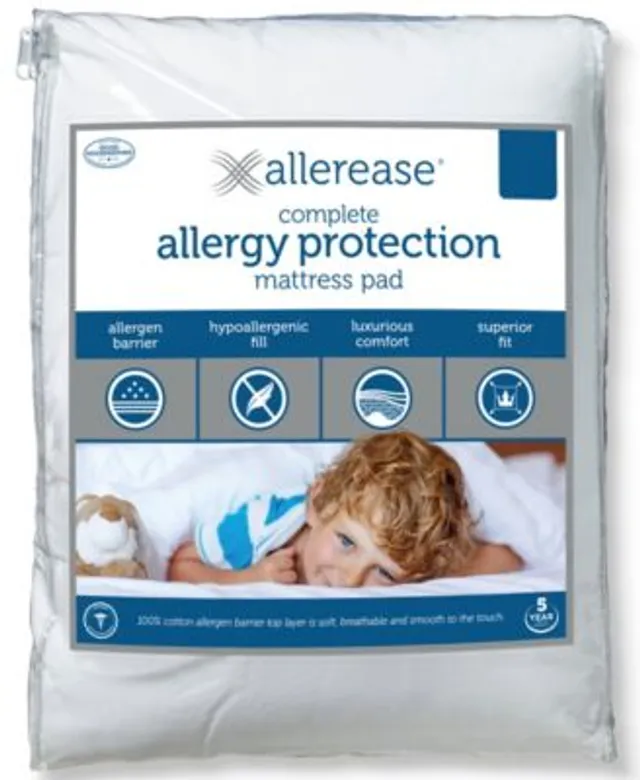AllerEase  Waterproof Allergy Protection Mattress Protector