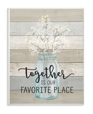 Together is Our Favorite Place Wall Plaque Art