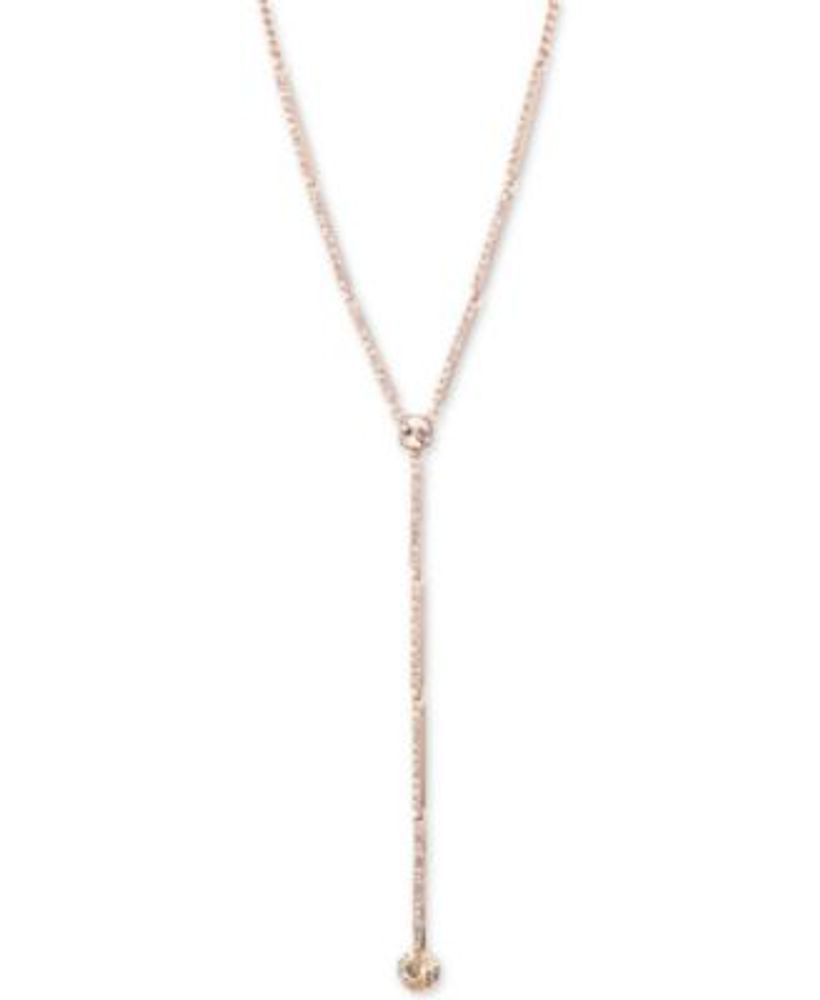 givenchy crystal lariat necklace