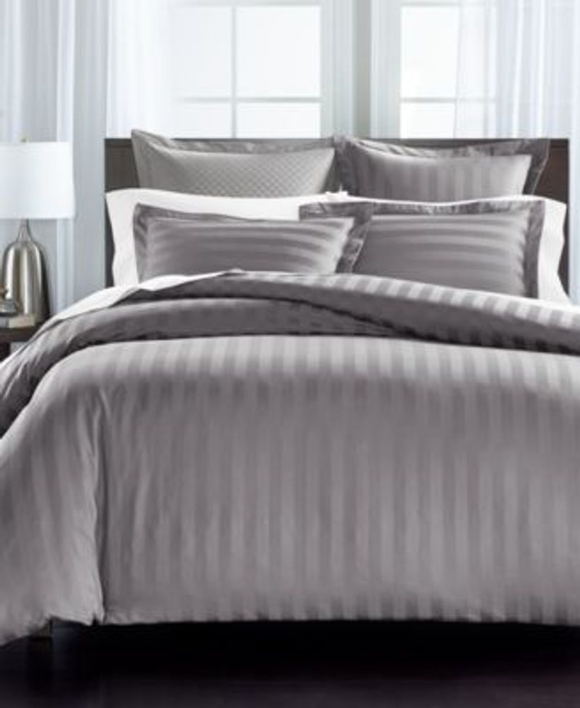 Charter Club Stripe 100% Supima Cotton 550 Thread Count Created for Macy's  | Plaza Las Americas