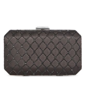 Sasha Satin Sparkle Clutch, Created for Macy's