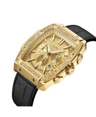 Men's Echelon Diamond (1/4 ct. t.w.) Watch in 18k Gold-plated Stainless Steel 41mm
