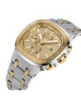Men's Diamond (1/5 ct. t.w.) Watch in 18k Gold-Plated Two-tone Stainless-steel Watch 48mm