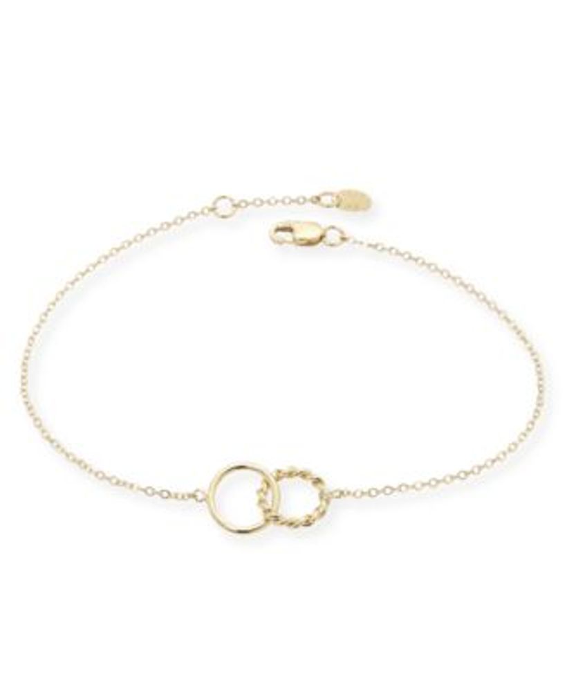 Macy's 14K Gold Curb Chain Bracelet