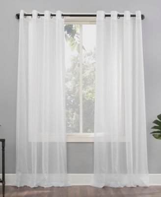 Emily 59" x 120" Sheer Voile Curtain Panel