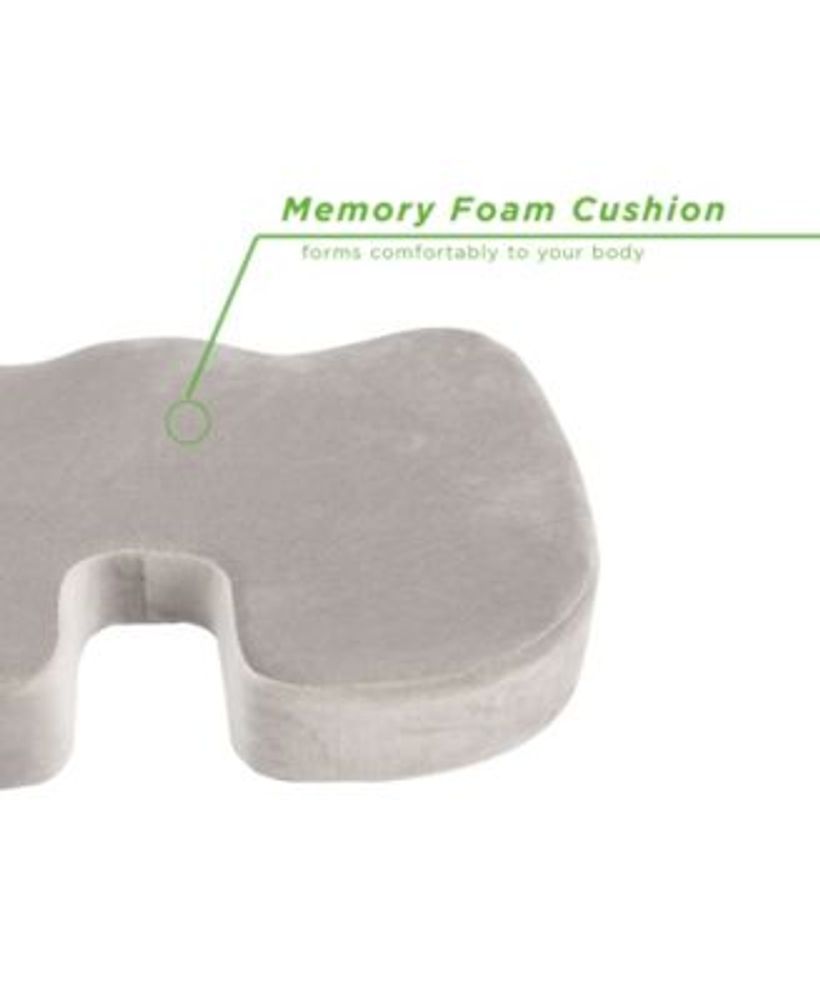 Memory Foam Seat Cushion, Non-Slip Orthopedic Ergonomic Cushion
