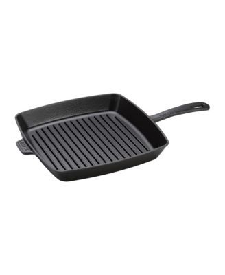 Cast Iron 12" Square Grill Pan 