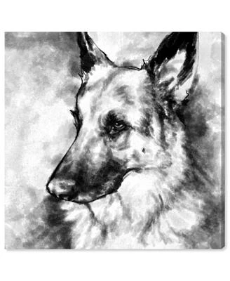 German Shepherd Canvas Art